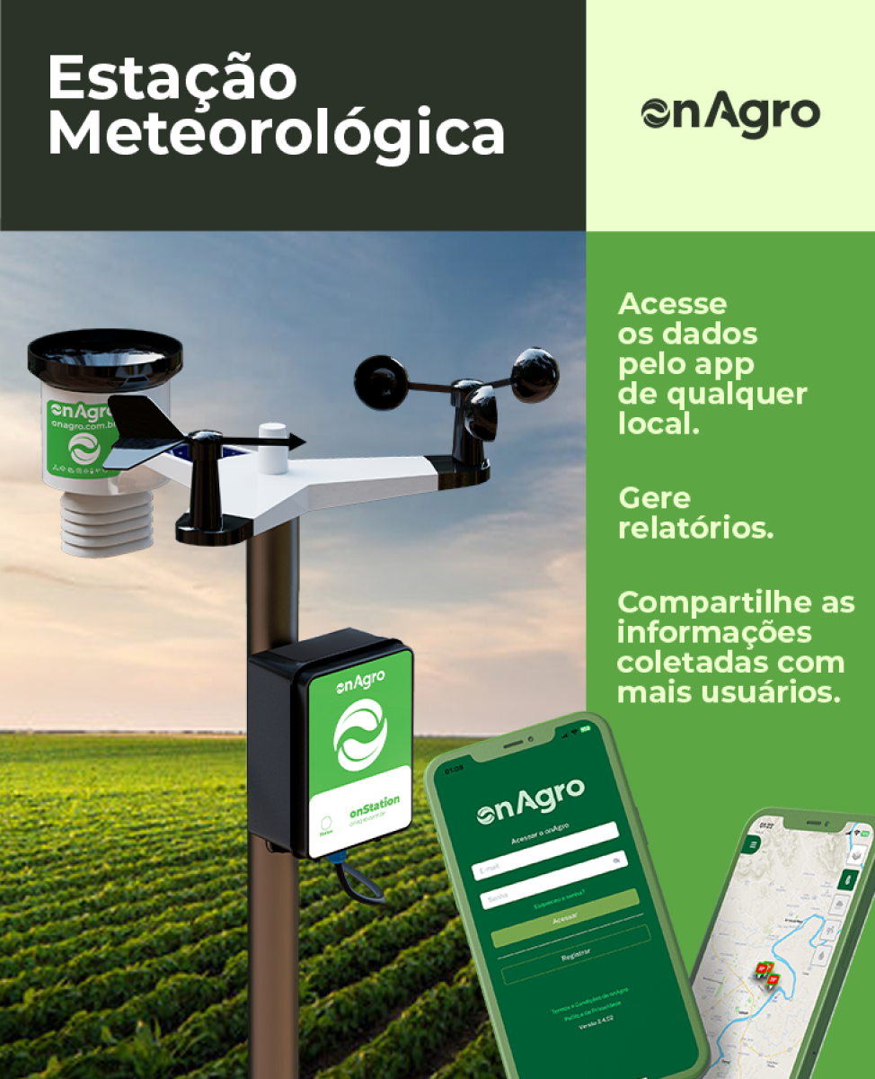 ESTAÇÃO METEOROLOGICA - onStation - onAgro