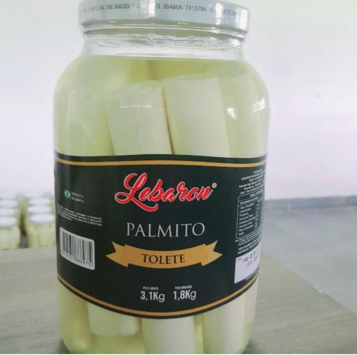 Palmito Pupunha em Conserva
