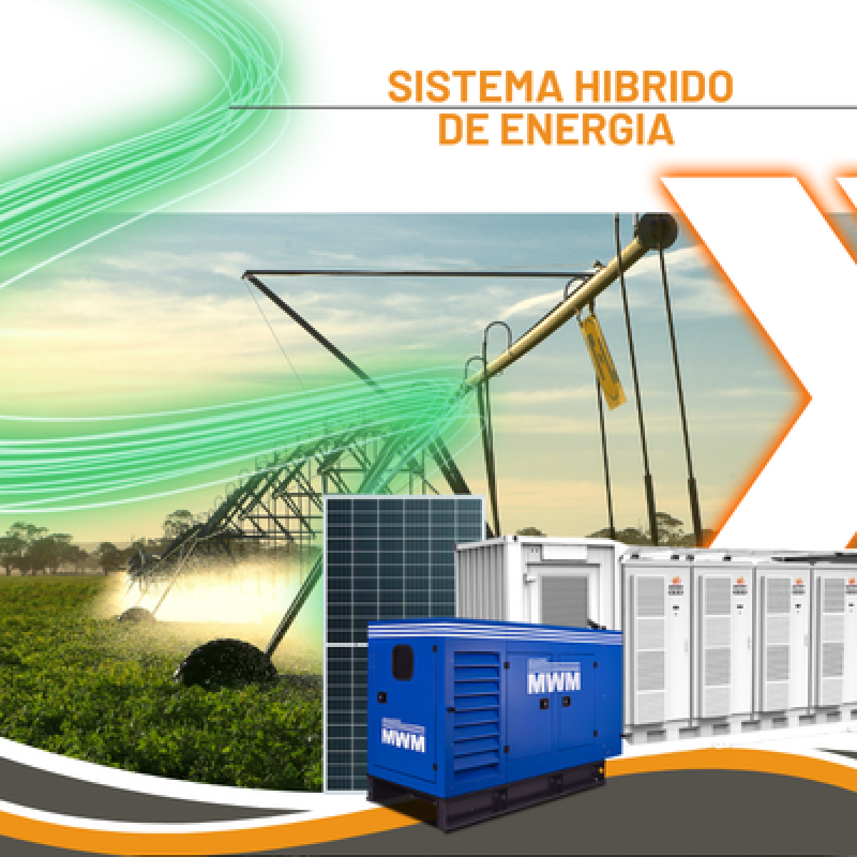Sistema de energia Hibrido Solar +Baterias de Litio