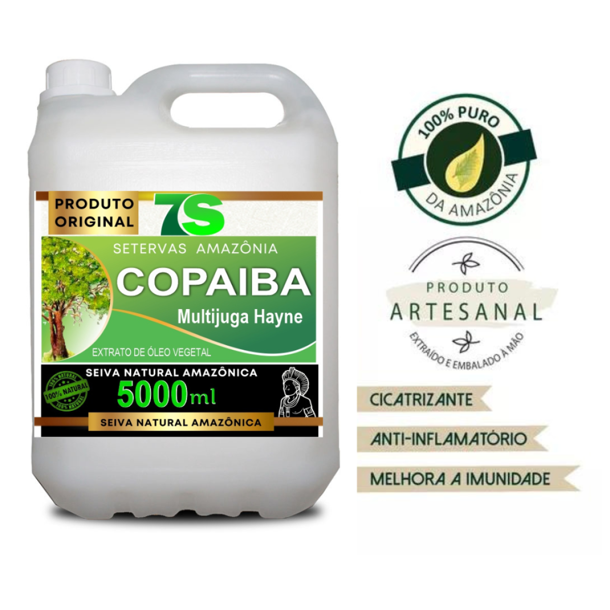 Oleo de Copaiba 5 Litros