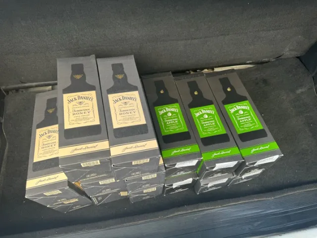 Whisky jack daniels de mel e maçã verde 