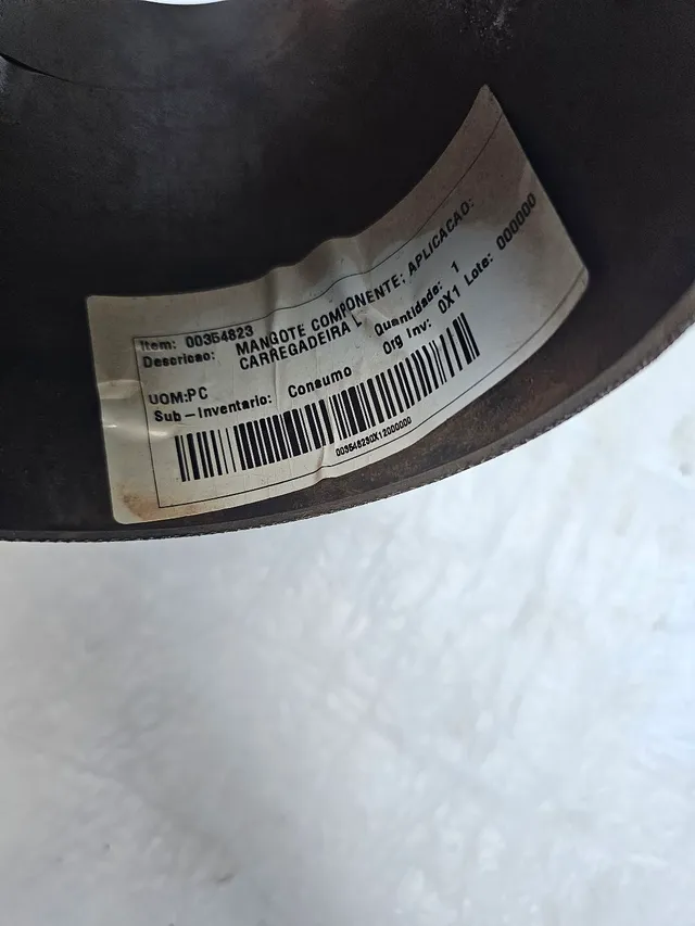 Carregadeira trator rodas caterpillar 844h 990h mini escavadeira tubo mangueira 1286457