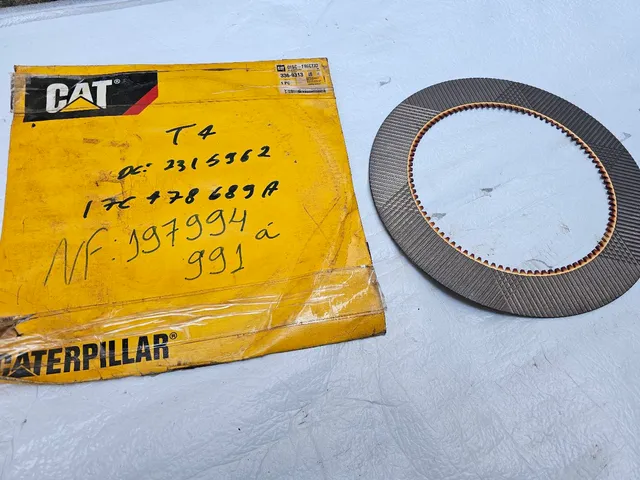 Equipamentos caterpillar disco friccao transmissão novo original 3369313