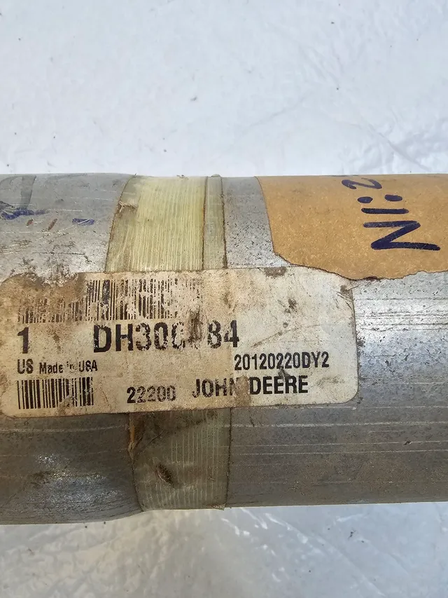 Escavadeira John deere tubo escape turbina novo original dh300084