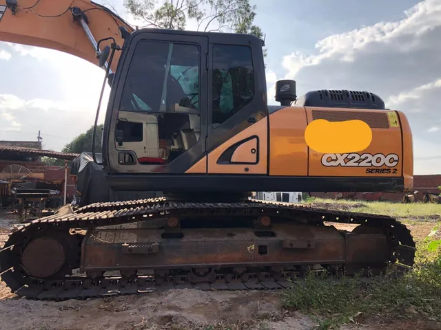 escavadeira case cx220c ano 2019