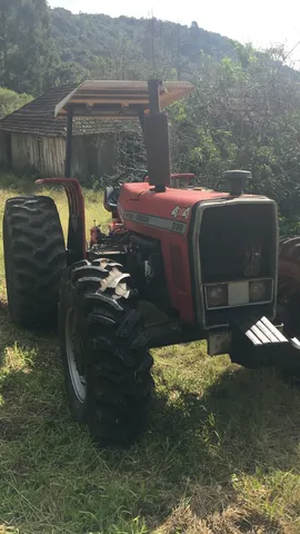 Trator MF 296 4x4 ano 90 revisado