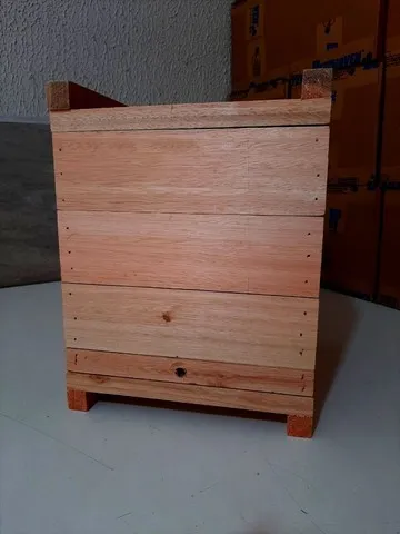Caixa 20x20 Interna Para Abelhas Uruçu, Bugia, Tubuna, Mandaguari, Tubi