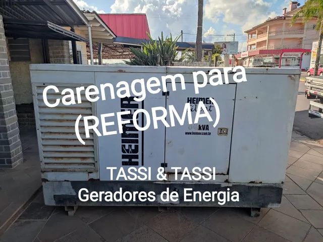CARENAGEM DE GERADOR P / REFORMA 