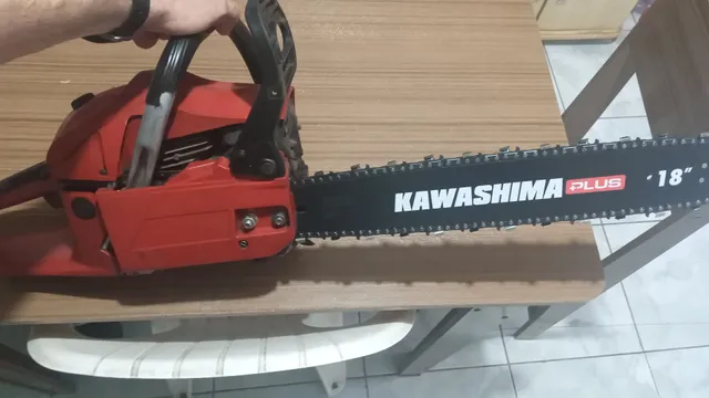 Moto serra kavashima a gasolina 