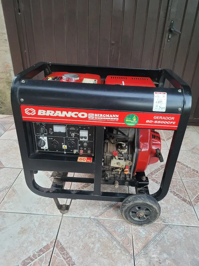 Vende-se gerador branco 6500