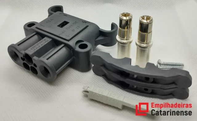 Conector para Bateria original Rema DIN - 80Ah Fêmea (25mm²)