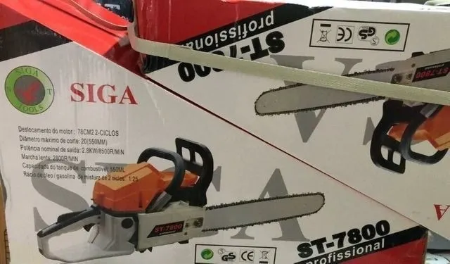 Motosserra ST-7800 Siga Tools - Nova Lacrado