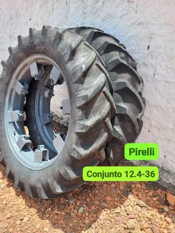 Par de pneus agrícola