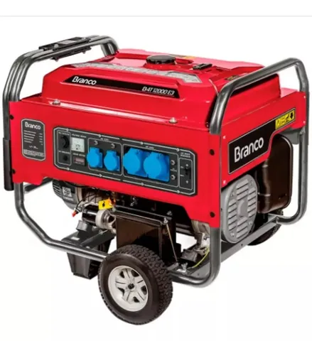 Gerador A Gasolina E3 19cv 13,3kva Trifásico 380/220v Branco