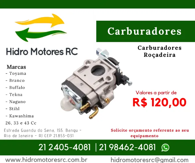 carburador para roçadeira 