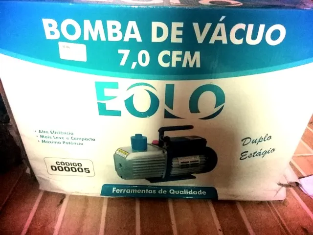 Vendo bomba de vácuo 7 CFM bivolt 