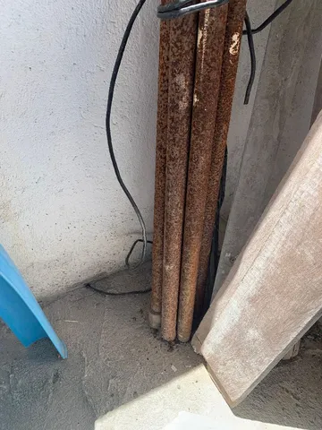 Varas de cano galvanizado pra poço 