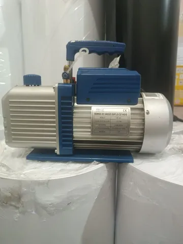 Bomba de Vácuo para refrigeração 12 CFM Duplo Estágio 