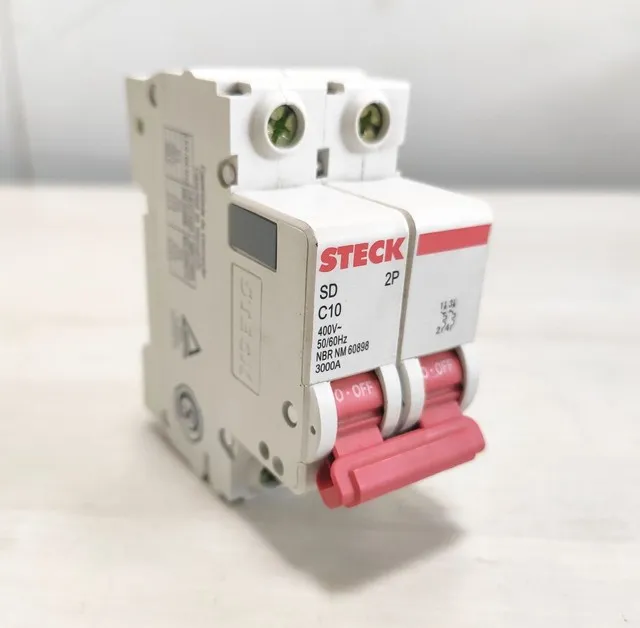 Disjuntor Bipolar Steck C10 400V 3000A