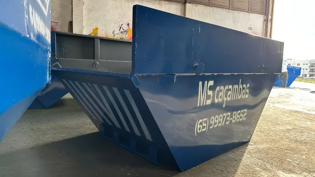 Caçambas para poly caçamba estacionária, Container Almoxarifado e escritorio