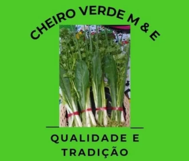 Cheiro verde misto direto da horta 