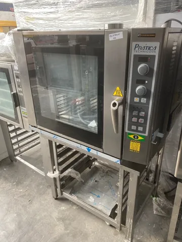 FORNO COMBINADO A GÁS 6 GNS PRÁTICA 