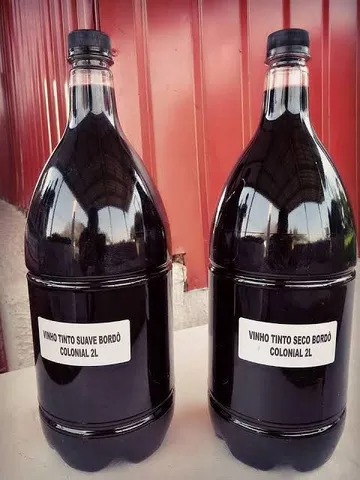 Vinho colonial da serra gaúcha 