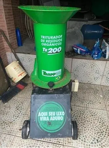 Triturador De Galhos E Resíduos Orgânicos - Tr-200 - Trapp