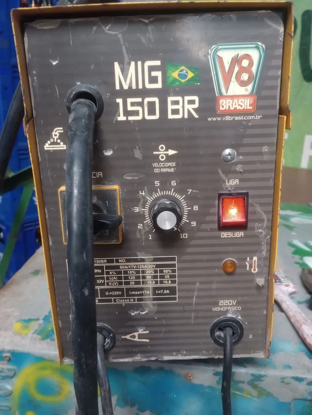 Vendo solda mig sem gás modelo 150