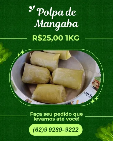 Poupa de Fruta de Mangaba 
