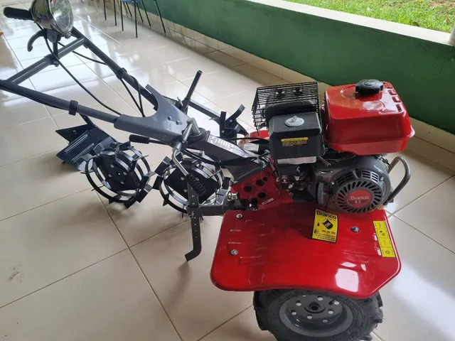 Motocultivador Tratorito Branco- Kit completo