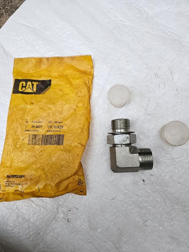 Escavadeira pa carregadeira trator esteira adaptador novo original 6V9007