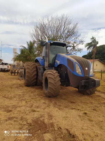 Trator new holand t8 com grade pesada extra 
