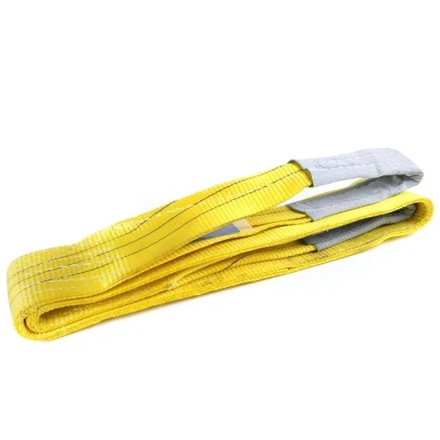 Cinta De Elevação Carga 3T X 3MT 90MM Amarela Qualitifix