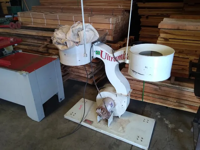 Desengrosso mazutti 40cm coletor de pó máquinas para marcenaria 
