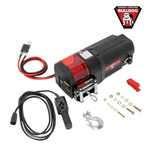 Guincho Elétrico Utility 1.600kg - C/ Cabo e Controle Remoto - Bulldog