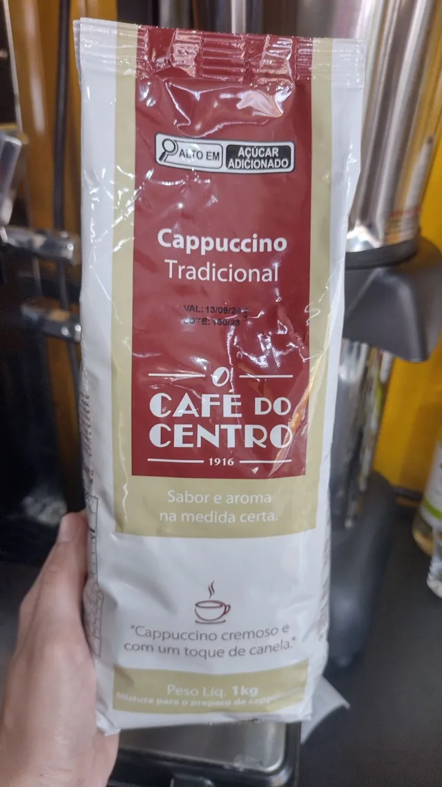 Capuccino café do centro 