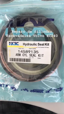 Kit reparo Pistão Volvo EC240