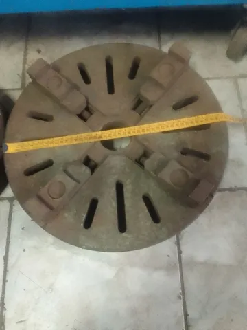 Placa de torno 