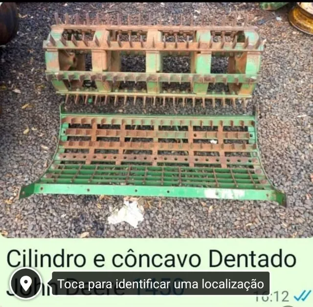 Cilindro e côncavo JD 1550