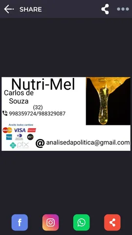 Nutri-Mel mel puro artesanal!.