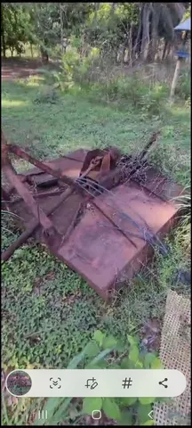 Roçadeira hidráulica pra trator pego gado no negócio