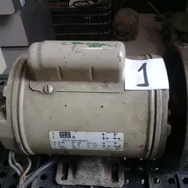 motor monofásico 1/2 cv