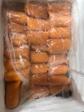 Poupa 100% fruta de manga rosa
