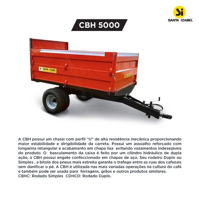 Carreta para trator 