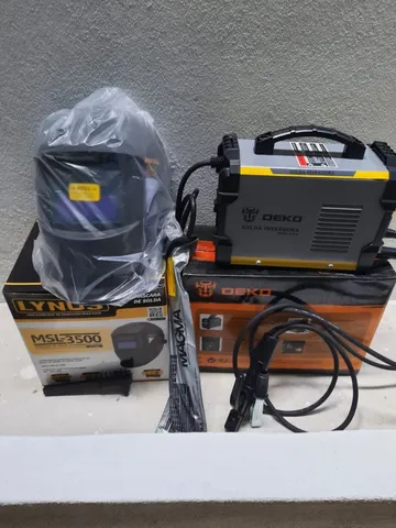 Kit solda completo,invesora,Máscara,eletrodos. 