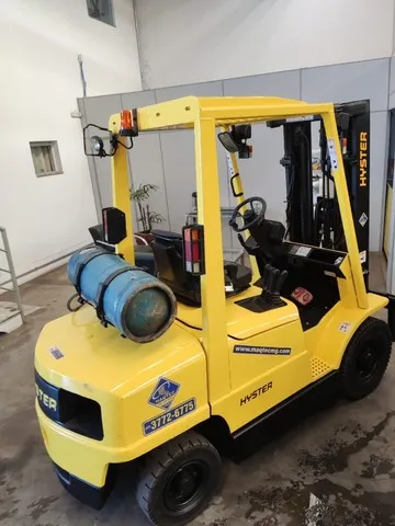 Empilhadeira Hyster H55XM | 2005 | GLP | Torre Duplex