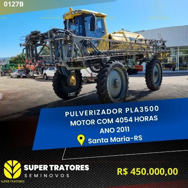 Pulverizador PLA3500 ano 2011.