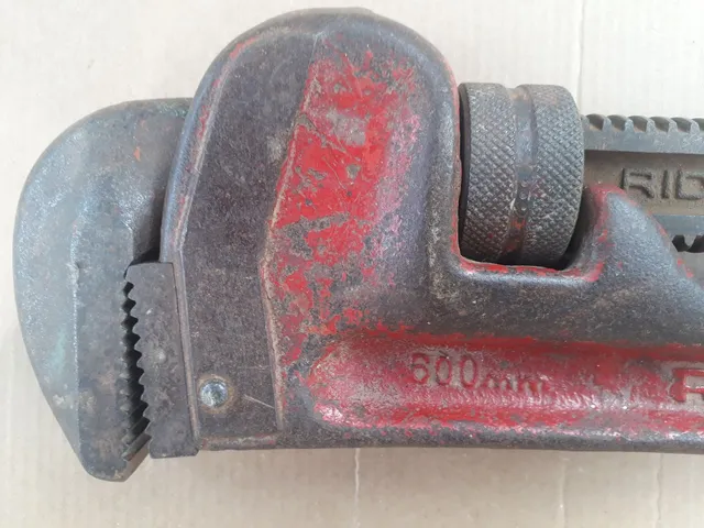 Chave tipo inglesa uso profissional com 800 mm RIDGID 24 DENTES 