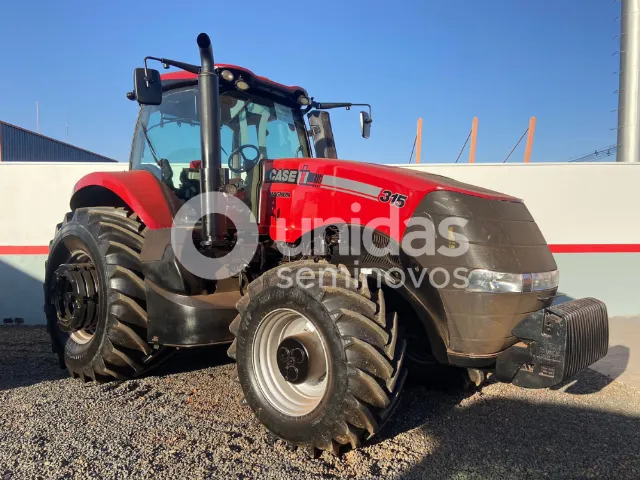 Trator cab. roda Case Magnum 315 235 CV